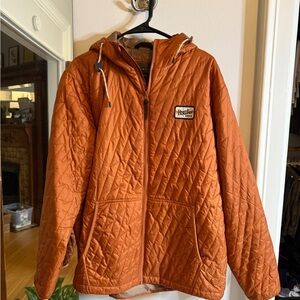 Howler Brothers Quilted Orange Jacket